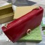 Gucci Dionysus Large Shoulder Bag in Red Patent Leather