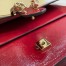 Gucci Dionysus Large Shoulder Bag in Red Patent Leather
