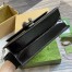 Gucci Dionysus Medium Top Handle Bag in Black Patent Leather