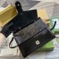 Gucci Dionysus Medium Top Handle Bag in Black Patent Leather