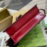 Gucci Dionysus Medium Top Handle Bag in Red Patent Leather
