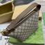 Gucci Ophidia Super Mini Shouler Bag in Beige GG Supreme Canvas
