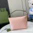 Gucci Ophidia Super Mini Shouler Bag in Dusty Pink GG Supreme Canvas