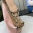 Gucci Ophidia Super Mini Shouler Bag in Dusty Pink GG Supreme Canvas