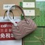 Gucci GG Marmont Small Top-handle Bag in Dusty Pink Chevron Leather