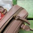 Gucci GG Marmont Small Top-handle Bag in Dusty Pink Chevron Leather