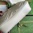 Gucci GG Marmont Small Top-handle Bag in White Chevron Leather