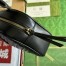 Gucci GG Marmont Medium Top-handle Bag in Black Chevron Leather