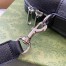 Gucci Medium Briefcase in Black Leather with GG Supreme Canvas