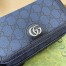 Gucci Ophidia Super Mini Cross-body Bag in Blue GG Supreme Canvas