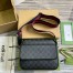 Gucci Small Crossbody Bag in Black GG Supreme Canvas