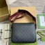 Gucci Small Crossbody Bag in Black GG Supreme Canvas