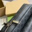 Gucci Small Crossbody Bag in Black GG Supreme Canvas