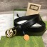 Gucci GG Marmont Belt 30MM in Black Leather