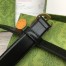 Gucci GG Marmont Belt 30MM in Black Leather