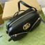 Gucci GG Marmont Small Black Bag with Front Pockets 