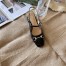 Gucci Horsebit Mary Jane Pumps in Black Patent Calfskin
