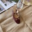 Gucci Horsebit Mary Jane Pumps in Red Patent Calfskin