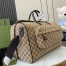Gucci Medium GG Duffle Bag in Beige Original GG Canvas 