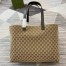 Gucci Men's Large GG Tote Bag in Beige Original GG Canvas