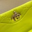 Gucci GG Milano Mini Top Handle Bag in Bright Green GG Puffy Leather