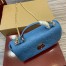 Gucci GG Milano Mini Top Handle Bag in Blue GG Puffy Leather
