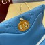 Gucci GG Milano Mini Top Handle Bag in Blue GG Puffy Leather