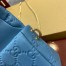 Gucci GG Milano Mini Top Handle Bag in Blue GG Puffy Leather