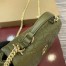 Gucci GG Milano Mini Top Handle Bag in Green GG Puffy Leather