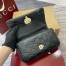 Gucci GG Milano Mini Top Handle Bag in Black GG Puffy Leather