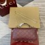 Gucci GG Milano Mini Top Handle Bag in Red GG Puffy Leather