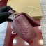 Gucci GG Milano Mini Top Handle Bag in Red GG Puffy Leather
