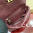 Gucci GG Milano Mini Top Handle Bag in Red GG Puffy Leather