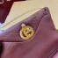 Gucci GG Milano Mini Top Handle Bag in Red GG Puffy Leather