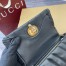 Gucci GG Milano Mini Top Handle Bag in Black Puffy Quilted Leather