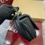 Gucci GG Milano Mini Top Handle Bag in Black Puffy Quilted Leather