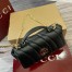 Gucci GG Milano Mini Top Handle Bag in Black Puffy Quilted Leather
