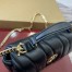 Gucci GG Milano Mini Top Handle Bag in Black Puffy Quilted Leather