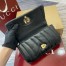 Gucci GG Milano Mini Top Handle Bag in Black Puffy Quilted Leather