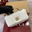 Gucci GG Milano Mini Top Handle Bag in White Puffy Quilted Leather