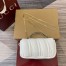 Gucci GG Milano Mini Top Handle Bag in White Puffy Quilted Leather