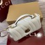Gucci GG Milano Mini Top Handle Bag in White Puffy Quilted Leather