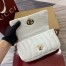 Gucci GG Milano Mini Top Handle Bag in White Puffy Quilted Leather