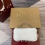 Gucci GG Milano Mini Top Handle Bag in White Puffy Leather
