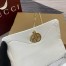 Gucci GG Milano Mini Top Handle Bag in White Puffy Leather