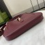Gucci Jackie 1961 Small Shoulder Bag in Red Calfskin