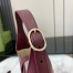 Gucci Jackie 1961 Small Shoulder Bag in Red Calfskin