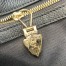 Gucci Jackie 1961 Small Shoulder Bag in Black Grained Calfskin