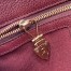 Gucci Jackie 1961 Small Shoulder Bag in Bordeaux Grained Calfskin
