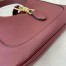 Gucci Jackie 1961 Small Shoulder Bag in Bordeaux Grained Calfskin
